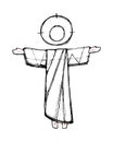 Jesus Resurrection vector illustration