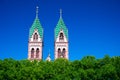 Jesus Sacred Heart Church, Freiburg in Breisgau Royalty Free Stock Photo