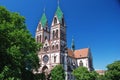 Jesus Sacred Heart Church, Freiburg in Breisgau Royalty Free Stock Photo