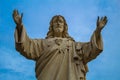Jesus Statue / Blue Sky Royalty Free Stock Photo