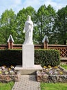 Jesus statue, Lithuania Royalty Free Stock Photo
