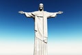 Jesus Statue in Rio De Janeiro Brazil Corcovado Royalty Free Stock Photo