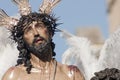 Jesus stripped of his garments, Easter in Seville Royalty Free Stock Photo