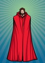 Jesus Superhero Standing Tall