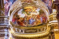 Jesus Teaching Fresco Santa Maria Maddalena Church Rome Italy Royalty Free Stock Photo