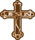 Jesus wooden Cross