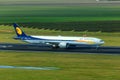 Jet Airways Boeing 777-300 Royalty Free Stock Photo