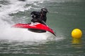 Jet boat racing Royalty Free Stock Photo