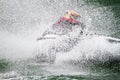 Jet boat racing Royalty Free Stock Photo