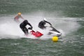 Jet boat racing Royalty Free Stock Photo
