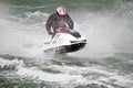 Jet boat racing Royalty Free Stock Photo