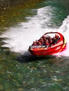 Jet Boat Ride, New Zealand Royalty Free Stock Photo