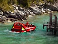 Jet Boat Ride, New Zealand Royalty Free Stock Photo