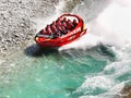 Jet Boat Ride, Queenstown, New zealand Royalty Free Stock Photo