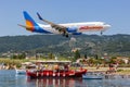 Jet2 Boeing 737-800 airplane at Skiathos Airport in Greece