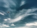 Jet in a Cirrus Sky