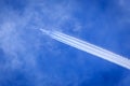 Jet contrail