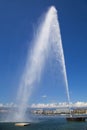 Jet d'Eau in Geneva, Switzerland