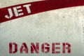 Jet danger Royalty Free Stock Photo