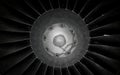 Jet Engine Abstract Royalty Free Stock Photo
