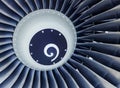 Jet Engine Abstract Royalty Free Stock Photo