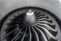 Jet Engine Close up Royalty Free Stock Photo