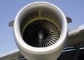 jet engine closeup Royalty Free Stock Photo
