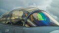 Jet fighter cockpit