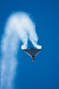 Jet Fighter trail Royalty Free Stock Photo