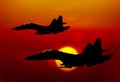 Jet fighters Royalty Free Stock Photo