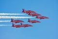 Jet fighters in formation Royalty Free Stock Photo