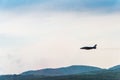 JET FLY AS DISPLAY IN AIRSHOW SIAF ABOVE AIRPORT SLIAC in Slovakia