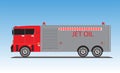 Jet oil truck for ground airport service