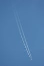 Jet Plane and Vapour Royalty Free Stock Photo