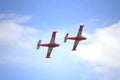 Jet Provost Duo display Eastbourne Airshow