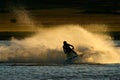 Jet ski action Royalty Free Stock Photo