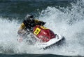 Jet Ski driver during the race