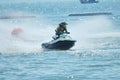 Jet Ski Racer in action Royalty Free Stock Photo