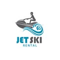 Jet ski rental icon