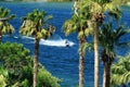 Jet Ski on River Royalty Free Stock Photo