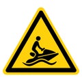 Jet Ski Symbol Sign,Vector Illustration, Isolate On White Background Label. EPS10