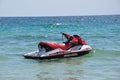 Jet Ski in the water Royalty Free Stock Photo