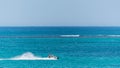 Jet skiing is popular on the waters of Palm beach and Shoalwater bay