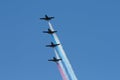 Jet Team in Formation Royalty Free Stock Photo