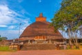 Jetavanarama dagoba at annuradhapura at Sri Lanka