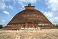 The Jetavanarama Dagoba at Anuradhapura in Sri Lanka.