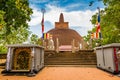 Jetavanarama Dagoba, the biggest stupa in Anuradhapura, Sri Lank