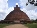 The Jetavanarama stupa or Jetavanaramaya is a stupa in Anuradhpuea, Sri Lanka