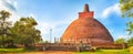 Jetavanaramaya dagoba. Panorama Royalty Free Stock Photo