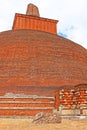 Jetavanaramaya Stupa, Sri Lanka UNESCO World Heritage Royalty Free Stock Photo